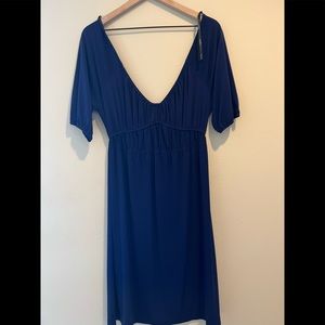 Navy blue stretchy dress